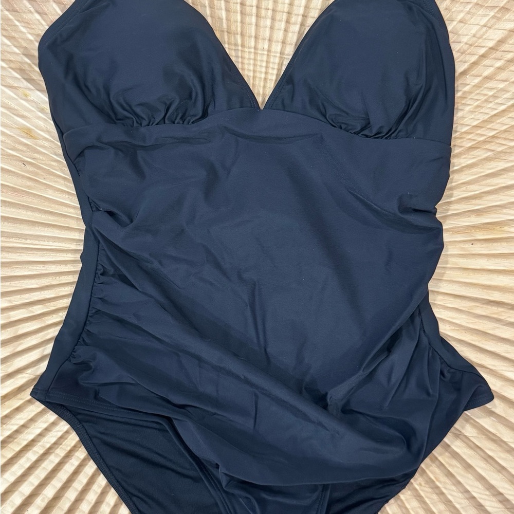 Black One-Piece Swimsuit